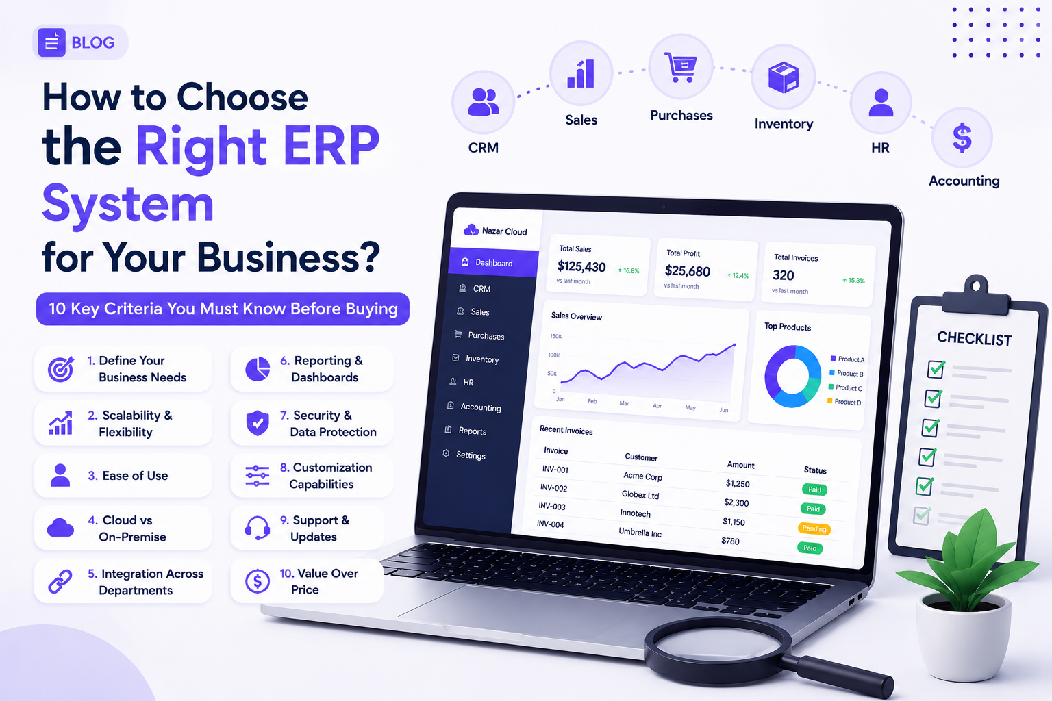 How to Choose the Right ERP System: 10 Key Factors Every Business Should Consider